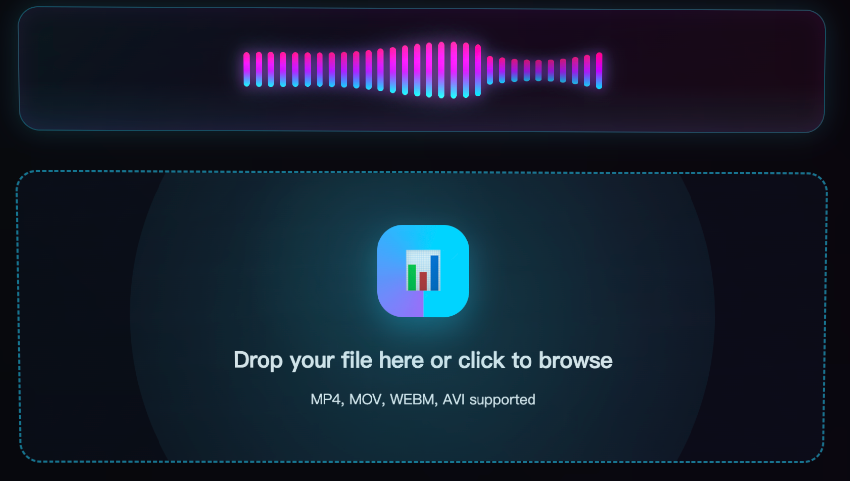 Upload MP4 to convert to SRT