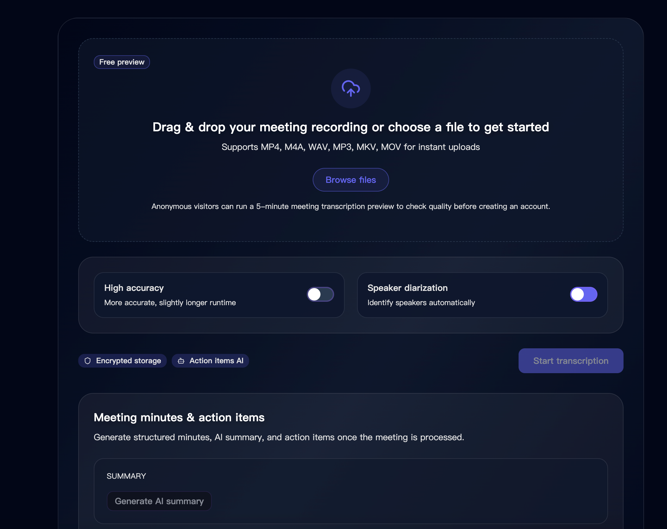 Transcribe Zoom Meeting with Harku: Fast, Accurate Minutes (SRT/TXT, Free)